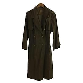 Céline-Trench coats-Olive green