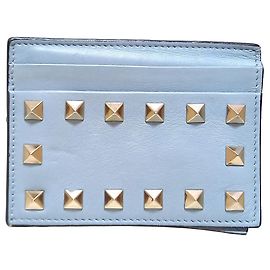 Valentino Garavani Geldbörse Hellblau