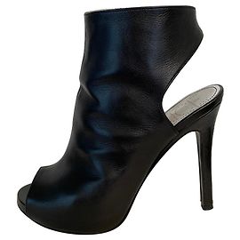 Botines Free Lance en piel negra 37 Negro