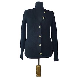 & Other Stories schwarze Strickjacke aus Wolle und Mohair Schwarz