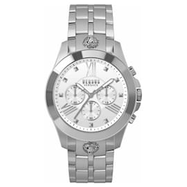 Autre Marque-Versus Versace Chrono Lion Bracelet Watch-Metallic