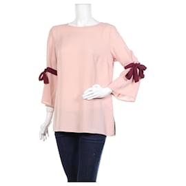 Marcel Ostertag Blouse Top Tunic Pink Pink