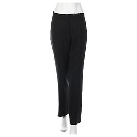 Calça preta Jil Sander de lã Preto