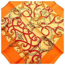 Hermès Bufanda de hermes Naranja