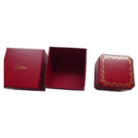 neue Cartier Ringbox mit Overbox Rot