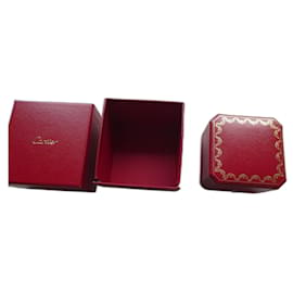 new cartier ring box with overbox Red