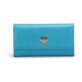 MCM Wallet Blue