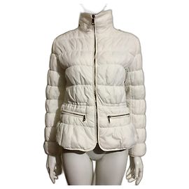 Burberry Brit puffer jacket in white White