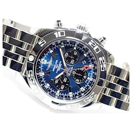 Breitling-BREITLING Chrono Mat GMT blue 47 MM Genuine goods Mens-Blue