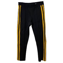 Joseph Scuba Jersey Track Pants in Black Polyamide Black