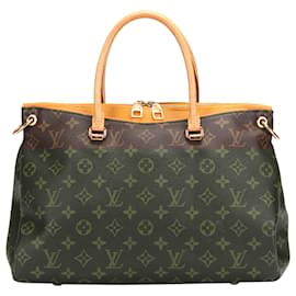 Louis Vuitton-Louis Vuitton Brown Monogram Pallas Satchel-Brown