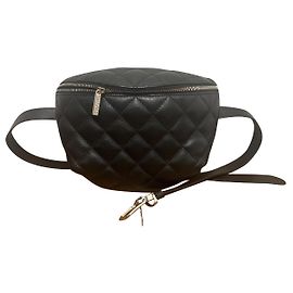 Chanel cinturón banana Negro