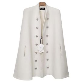 Cappotto Balmain Bianco