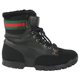 Gucci Men's US 8.5 Web Boots Other