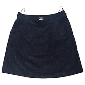 Mini jupe Chanel Uniform bleu marine Bleu Marine