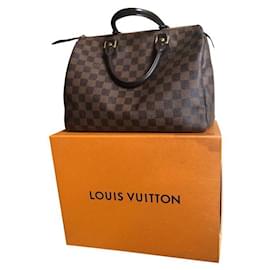 Louis Vuitton-Bolsa speddy 30-Castanho escuro