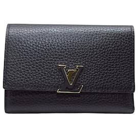 Louis Vuitton-Louis Vuitton Portefeuille capucines-Black