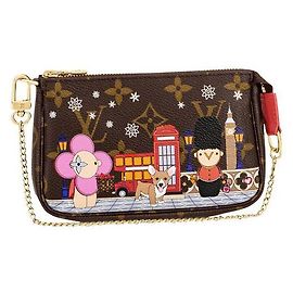 Louis Vuitton LV Mini pochette accessoires New London Castaño