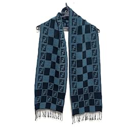 Fendi-Fendi Scarf-Blue