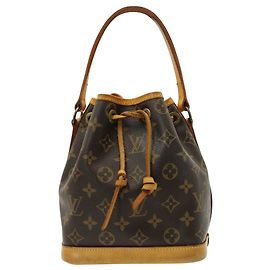 Louis Vuitton Borsa a tracolla Noe con monogramma vintage 1992 Anno Marrone