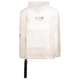 Off White Multi Symbols Anarock Jacket White