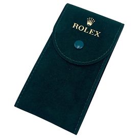 Bustina porta orologio da viaggio Rolex Verde