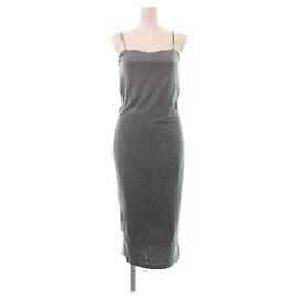 T By Alexander Wang Vestidos Cinza