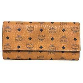 MCM Wallet Brown