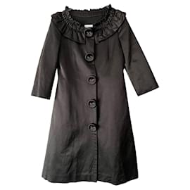 Moschino Cheap And Chic-Coats, Outerwear-Black