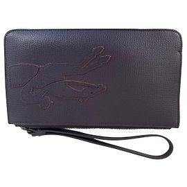 Longchamp clutch Navy blue