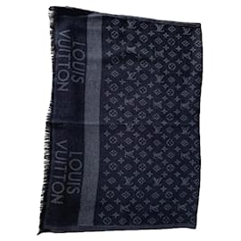 Louis Vuitton-Louis Vuitton Scarf-Dark grey
