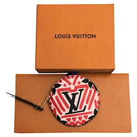 Louis Vuitton-Carteira redonda Louis Vuitton Crafty-Bege