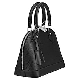 Louis Vuitton-LV Alma cuir épi noir-Noir
