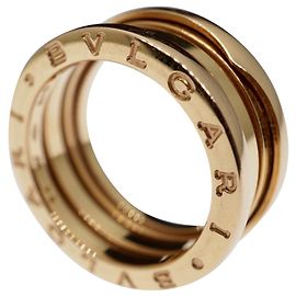 Bulgari Bvlgari B.Null1 18k Rosegold 3 Bandringgröße 54 Goldene Gold-Hardware Gold hardware