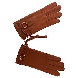 Guanti Lancel Cognac