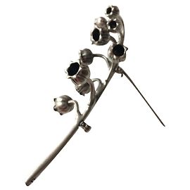 Spilla Dior Homme Argento