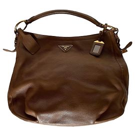 Prada Hand bags Caramel