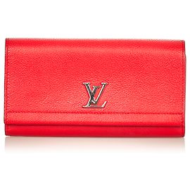 Cartera Louis Vuitton Red Taurillon Capucines Roja