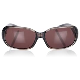 Fendi-Fendi Brown Round Tinted Sunglasses-Brown,Black