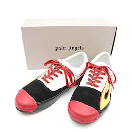 Palm Angels-[Used] Palm Angels processing fire low cut sneakers mix 43 men's-Multiple colors