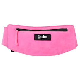 Palm Angels-[Used] Palm Angels Body Bag / Waist Pouch Year-round Palm Angels Suede Leather Body Bag ONE SIZE Pink-Pink