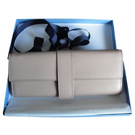 Bolsa de joias SMYTHSON Cinza