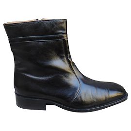 Autre Marque vintage p men's ankle boots 39 Perfect condition Black