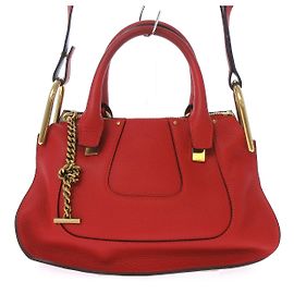 Chloé Hayley Hobo Vermelho