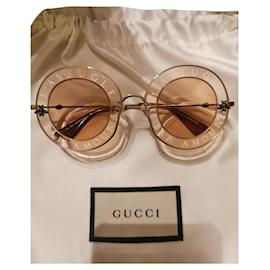 Gucci Sunglasses Pink Plastic Pink