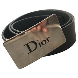 Dior Cinturones Negro