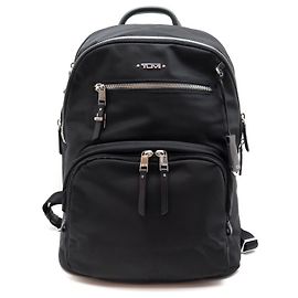 NEW TUMI HILDEN BACKPACK 125049-1077 BLACK CANVAS NEW BACKPACK BAG Black