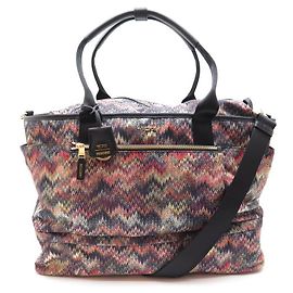 NOVA BOLSA DE VIAGEM DE TELA TUMI MISSONI CLEAR WEEKENDER NOVA BOLSA DE VIAGEM Multicor