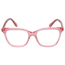 Stella Mc Cartney Square Acetate Optical Glasses Pink