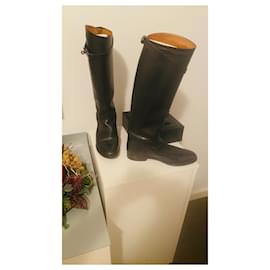 Hermès-bottes-Noir,Bijouterie argentée